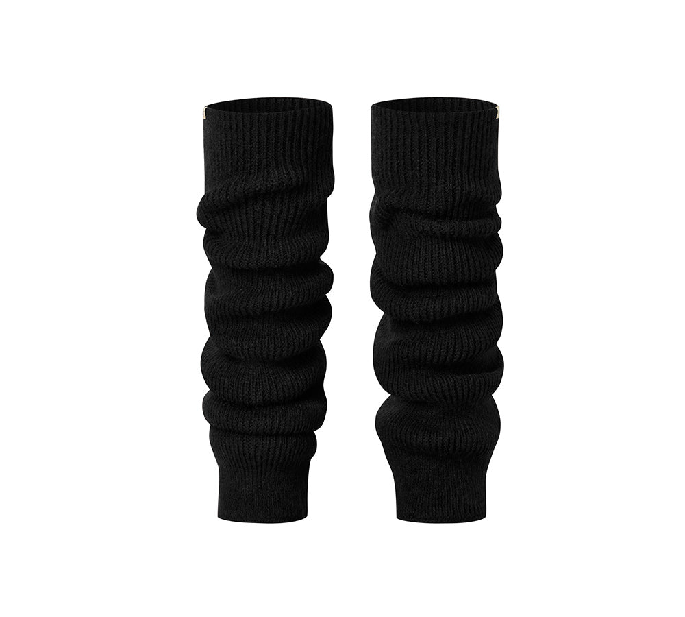 AUSTRALIAN SHEPHERD® Women Stretchy Knit Leg Warmers Slouch Socks