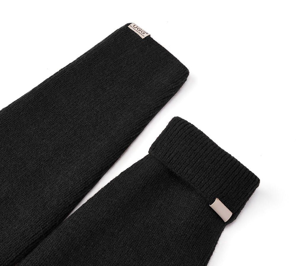 AUSTRALIAN SHEPHERD® Women Stretchy Knit Leg Warmers Slouch Socks