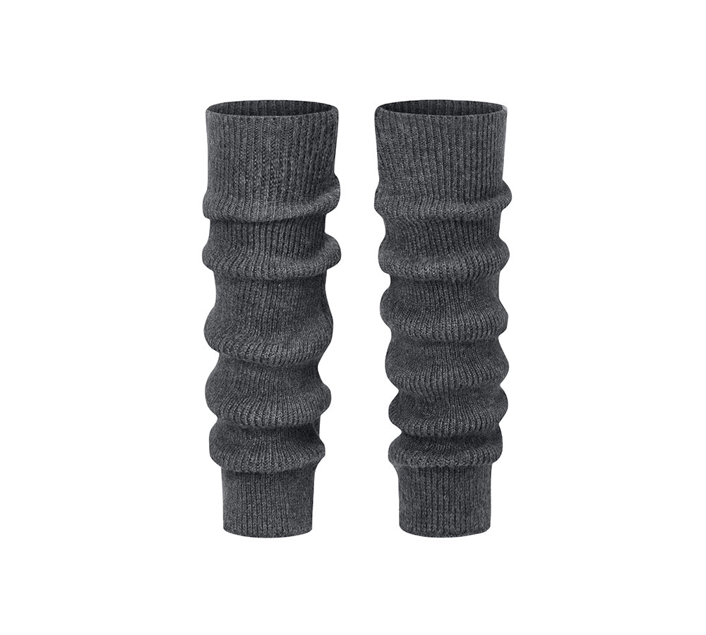 AUSTRALIAN SHEPHERD® Women Stretchy Knit Leg Warmers Slouch Socks