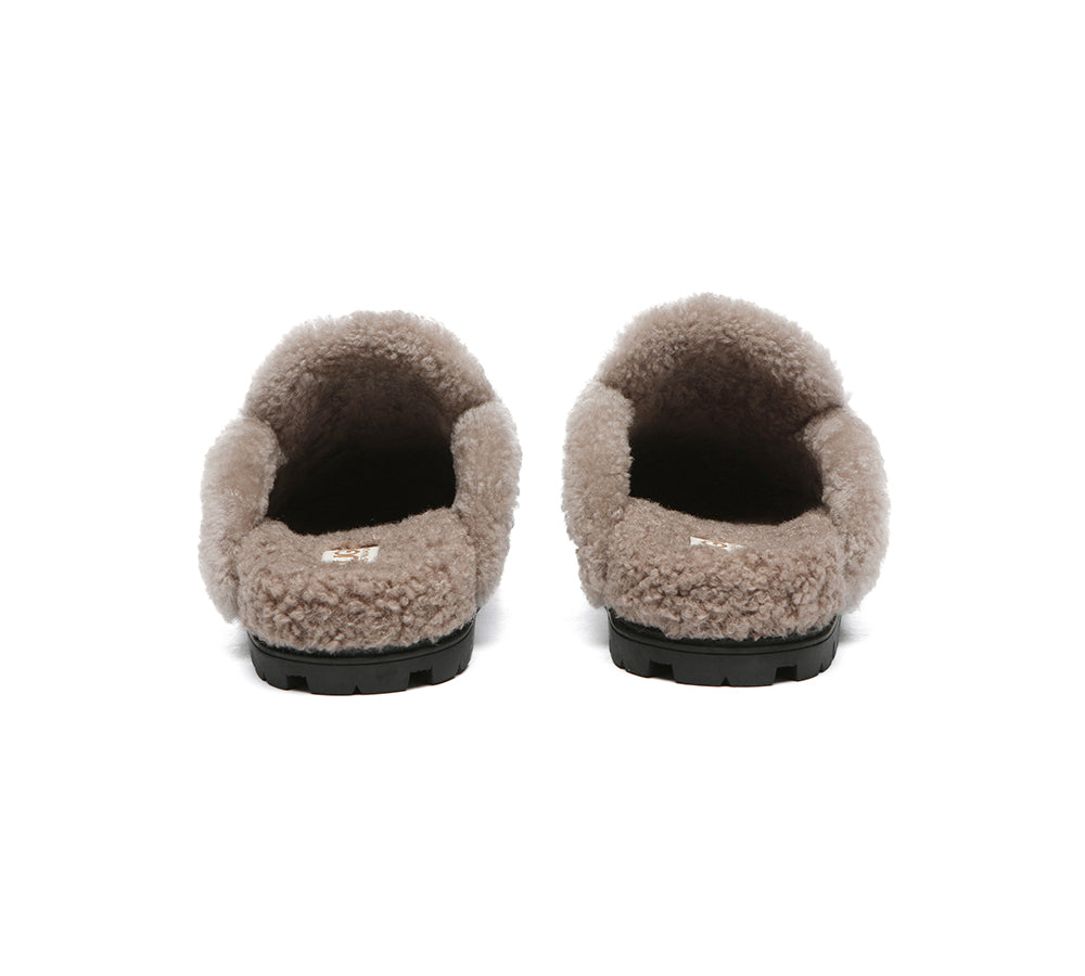 AUSTRALIAN SHEPHERD® UGG Slippers Sheepskin Wool Shearling Lined Remi