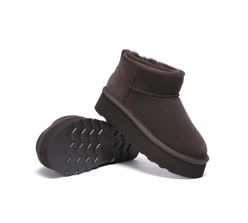 AUSTRALIAN SHEPHERD® Ugg Mini Platform Ugg Boots Thick Bottom Ronnie