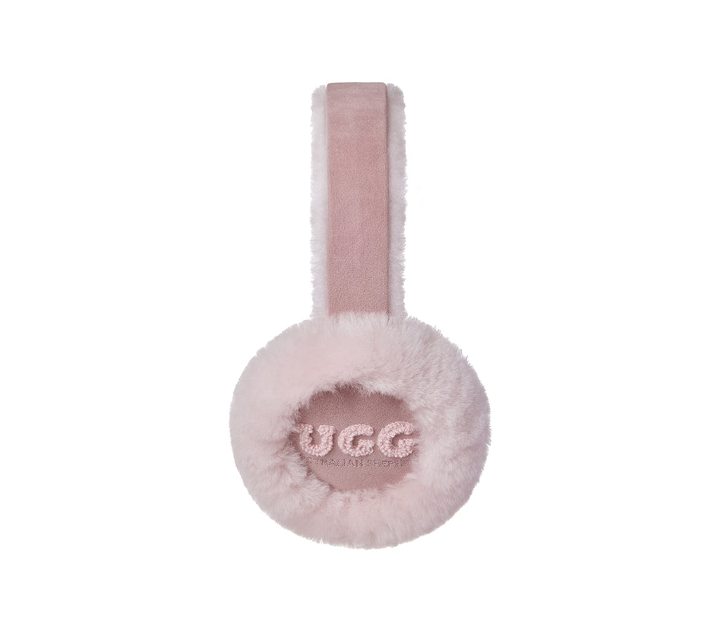 AUSTRALIAN SHEPHERD® UGG Women Sheepskin Wool Cloud Earmuff