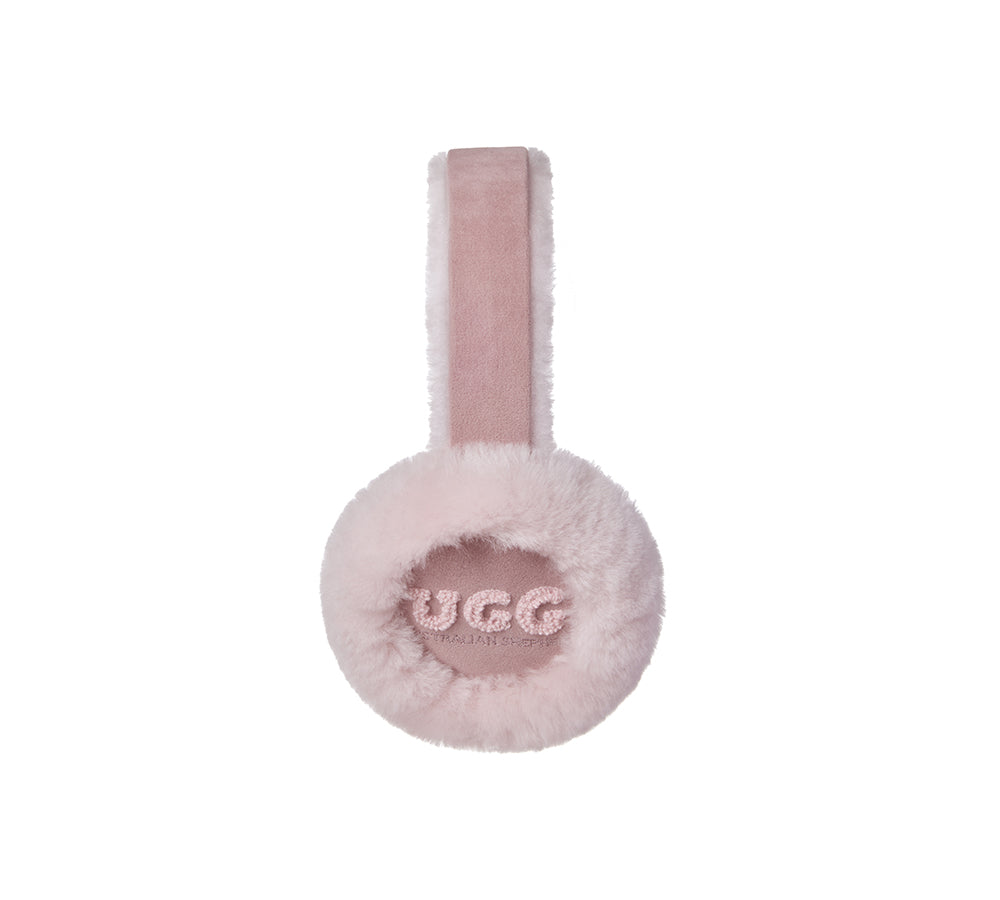 AUSTRALIAN SHEPHERD® UGG Kids Sheepskin Wool Cloud Earmuff