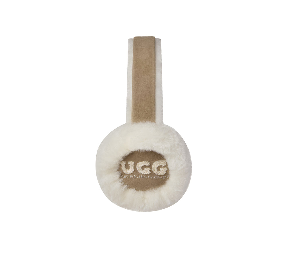 AUSTRALIAN SHEPHERD® UGG Kids Sheepskin Wool Cloud Earmuff