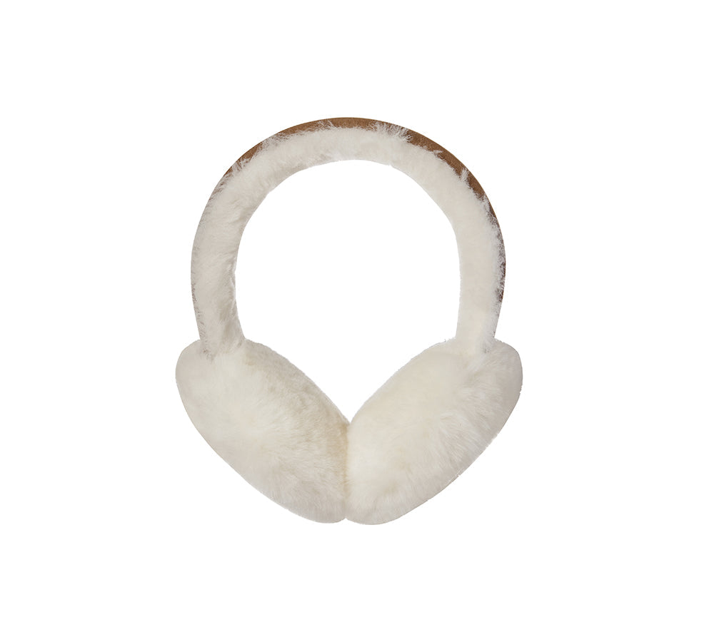 AUSTRALIAN SHEPHERD® UGG Kids Sheepskin Wool Cloud Earmuff
