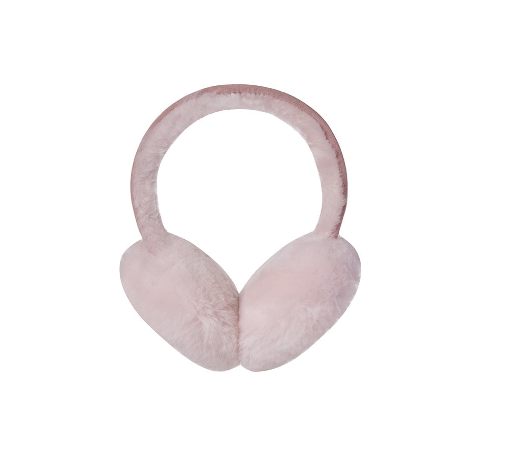 AUSTRALIAN SHEPHERD® UGG Kids Sheepskin Wool Cloud Earmuff