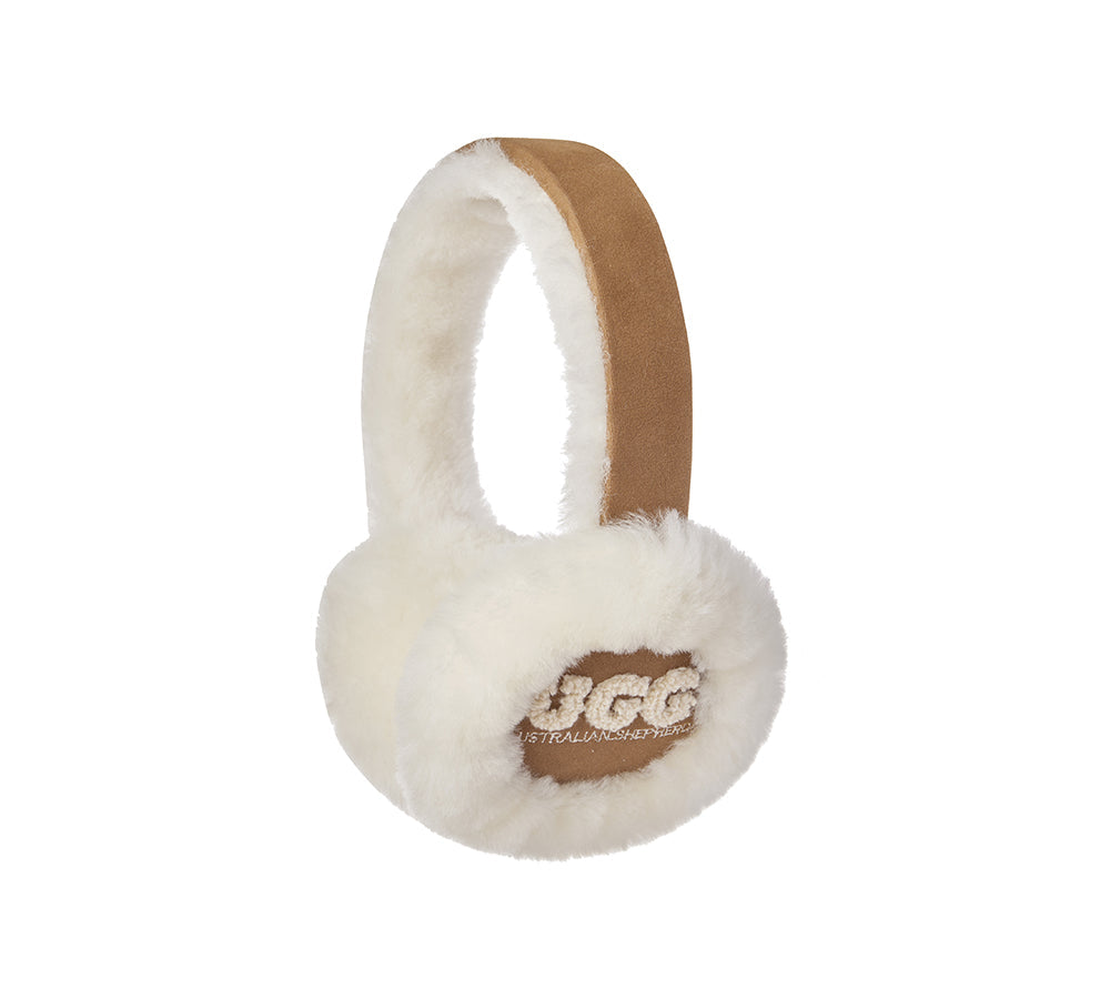 AUSTRALIAN SHEPHERD® UGG Women Sheepskin Wool Cloud Earmuff
