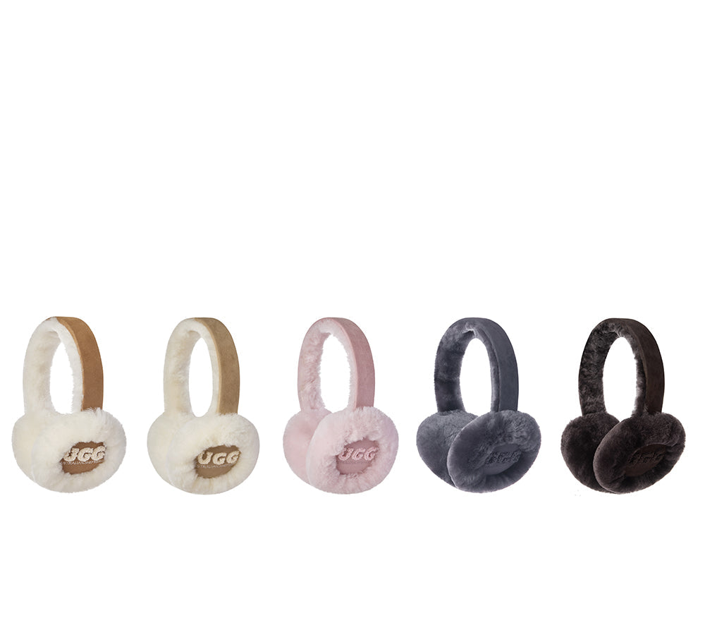 AUSTRALIAN SHEPHERD® UGG Women Sheepskin Wool Cloud Earmuff