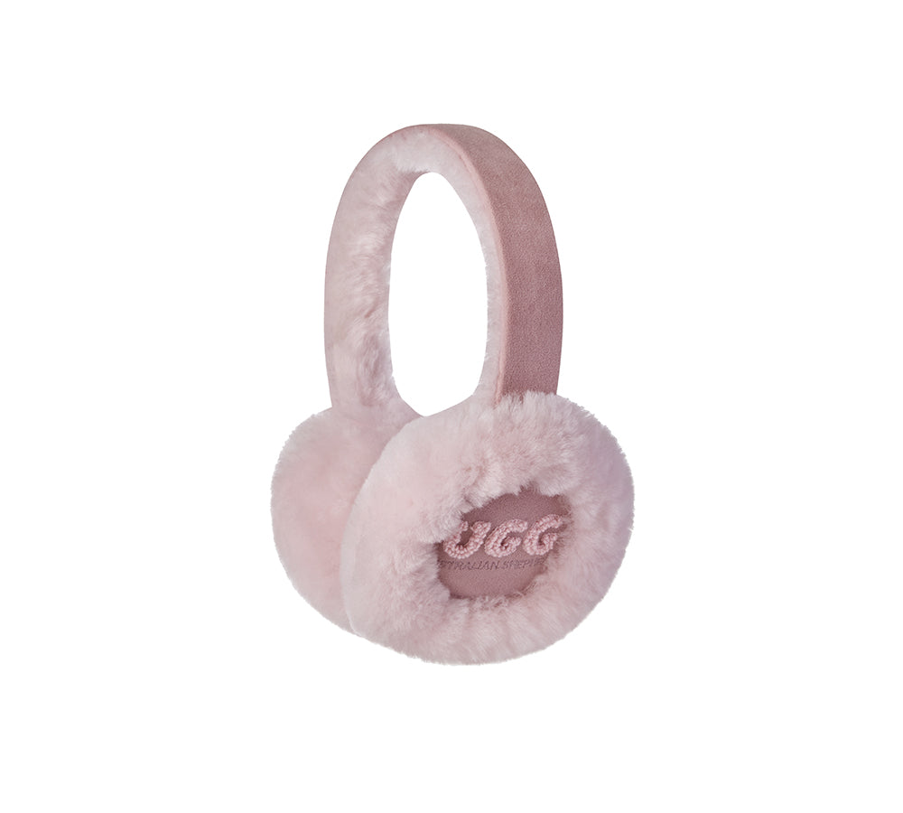 AUSTRALIAN SHEPHERD® UGG Kids Sheepskin Wool Cloud Earmuff