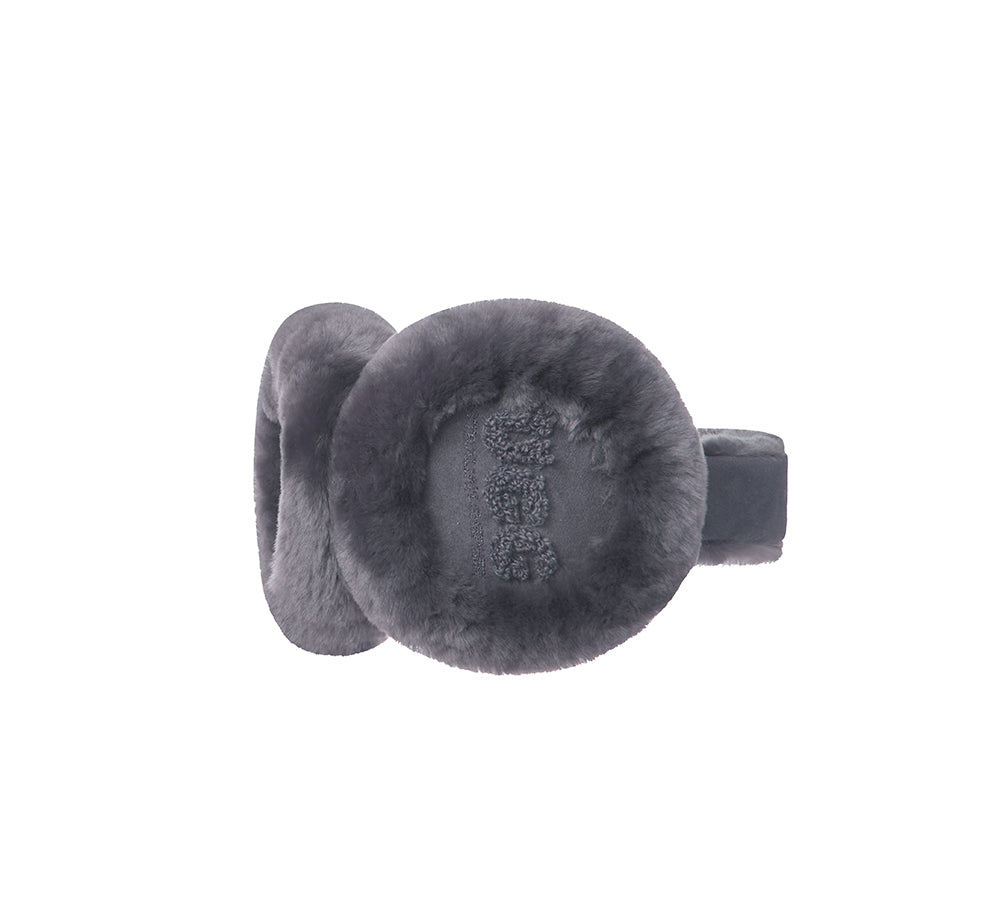 AUSTRALIAN SHEPHERD® UGG Kids Sheepskin Wool Cloud Earmuff