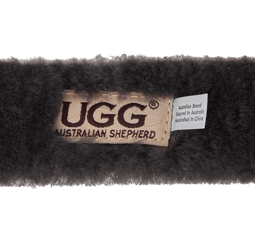 AUSTRALIAN SHEPHERD® UGG Kids Sheepskin Wool Cloud Earmuff