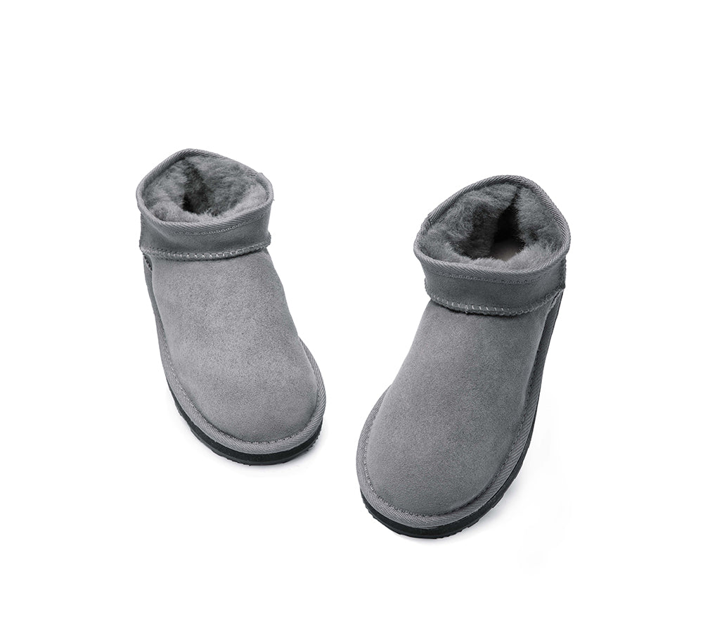 Urban UGG® Unisex Sheepskin Wool Ankle Ultra Mini Boots