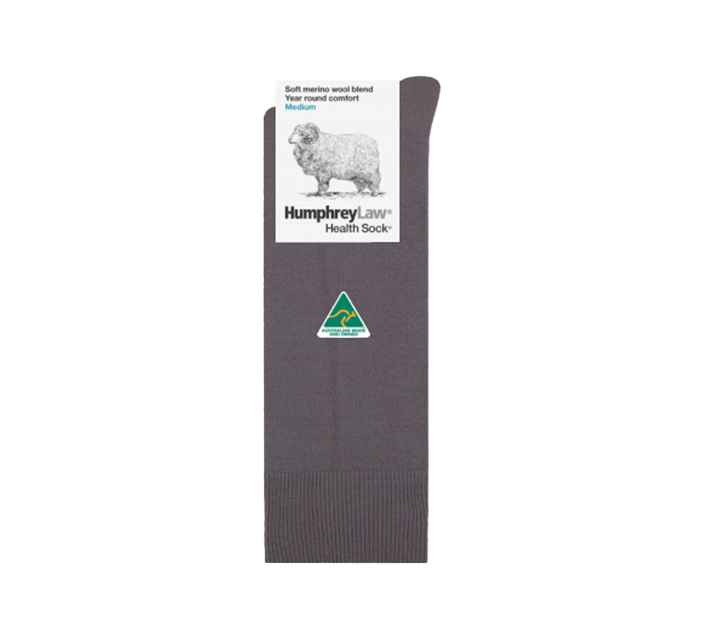 Humphrey Law Men Fine Merino Wool Blend Health Socks