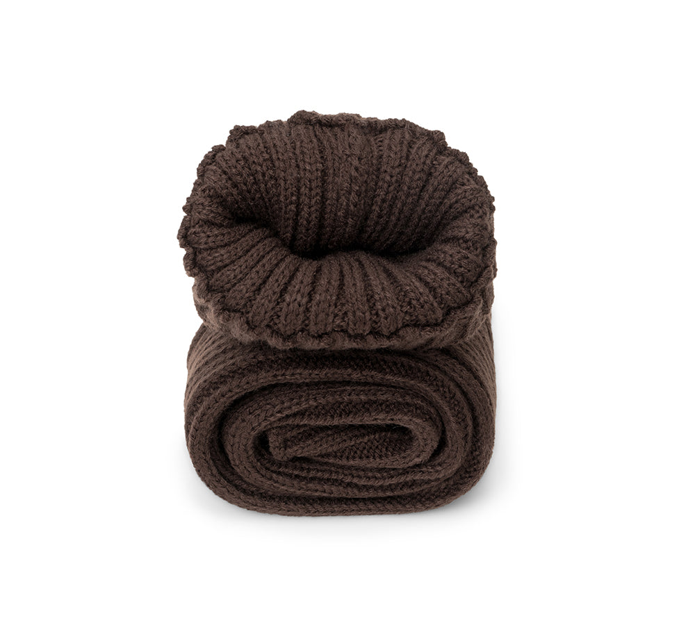 EVERAU® Women Stretchy Ribbed Knit Thick Leg Warmer