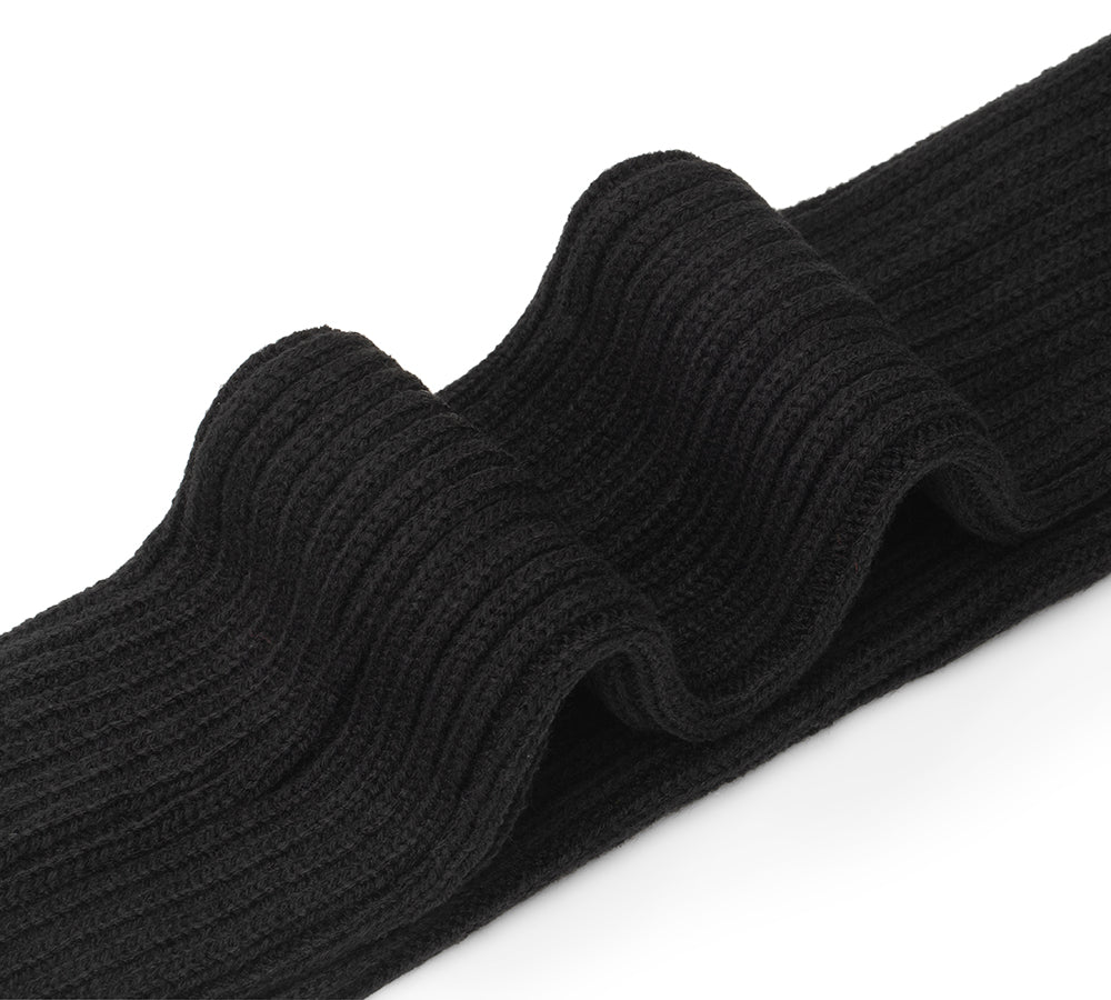 EVERAU® Women Stretchy Ribbed Knit Thick Leg Warmer