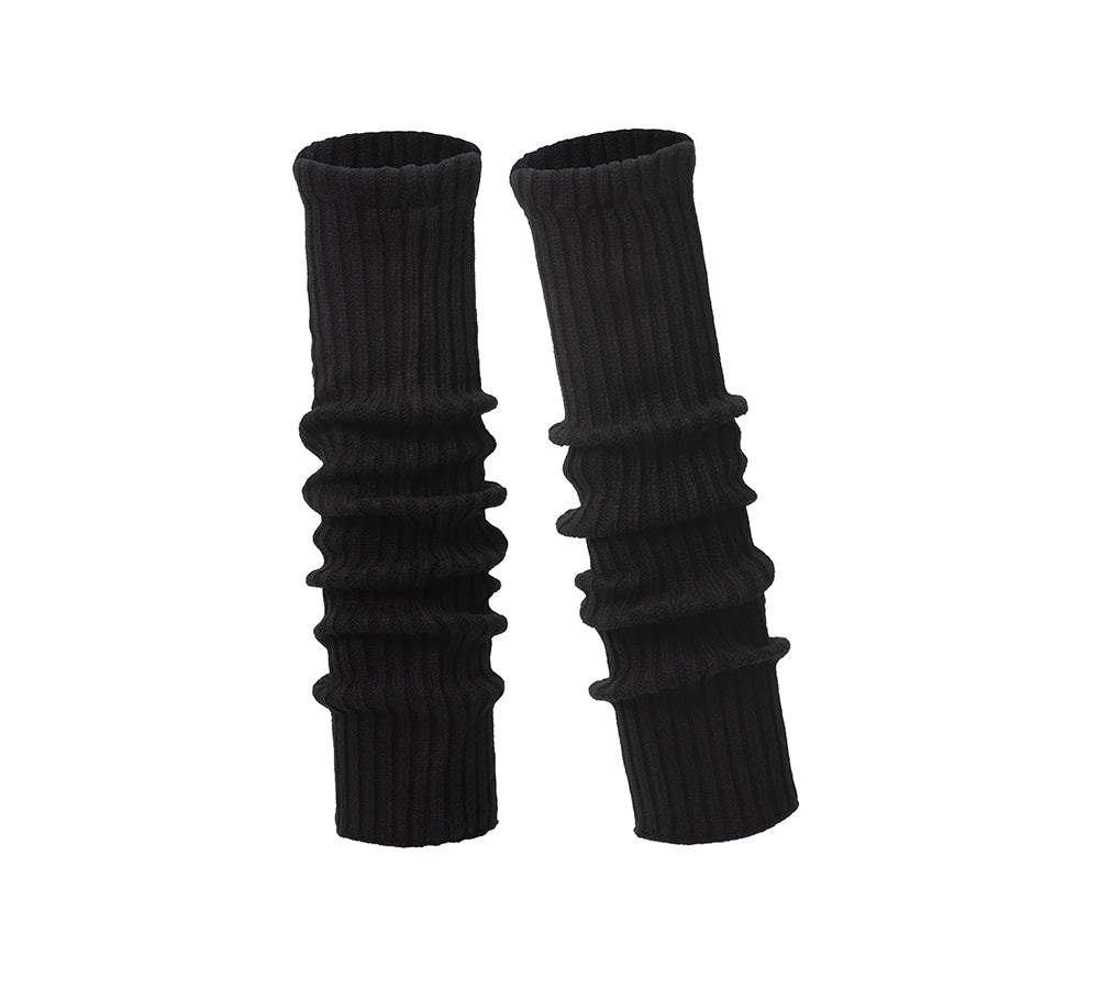 EVERAU® Women Stretchy Ribbed Knit Thick Leg Warmer