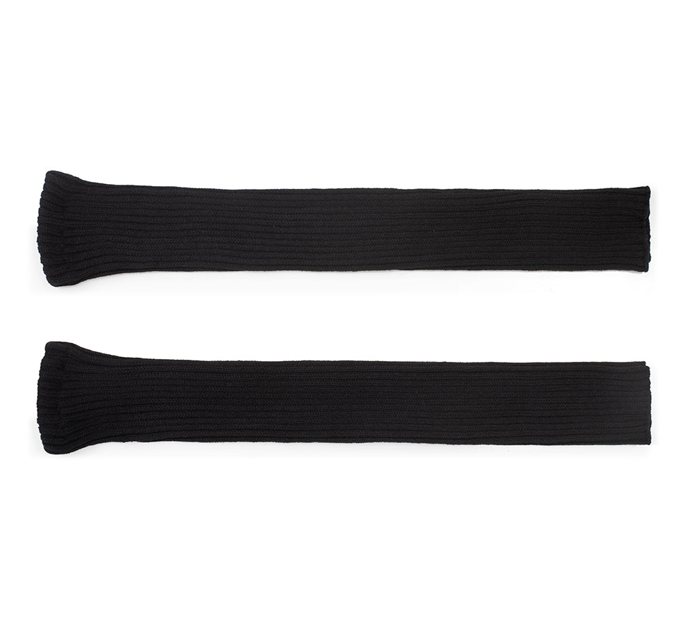 EVERAU® Women Stretchy Ribbed Knit Thick Leg Warmers EVERAU