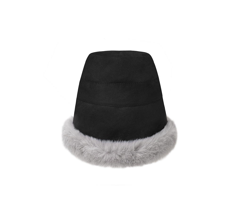 EVERAU® Suede Fluffy Warm Bucket Hat