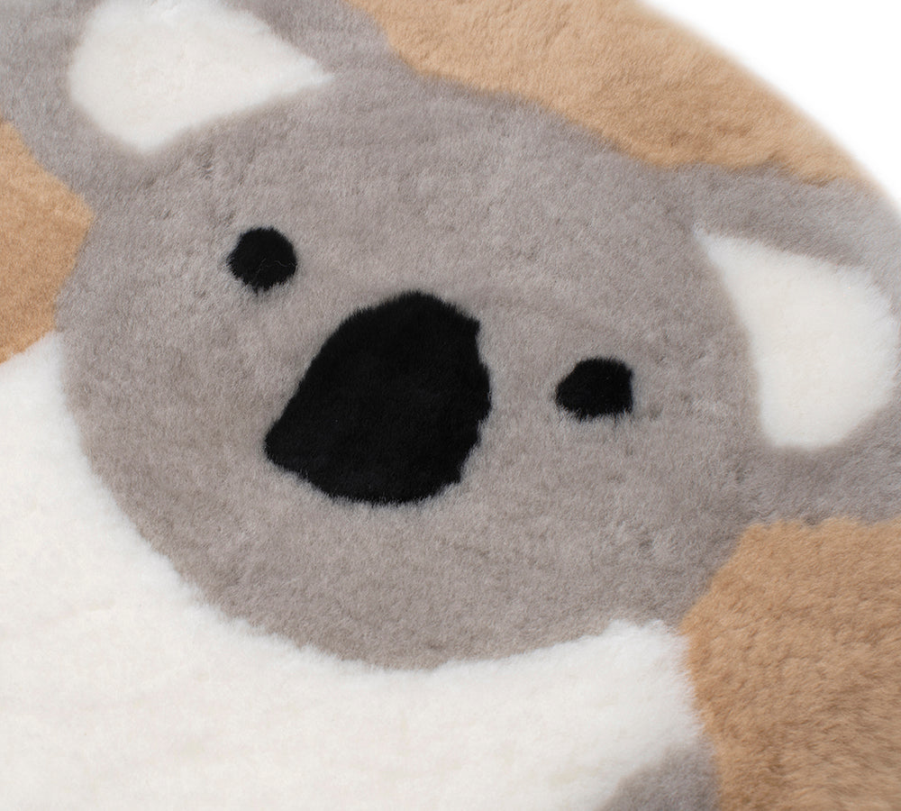 Round Wool Cushion 40cmx40cm UGG AUSTRALIAN SHEPHERD