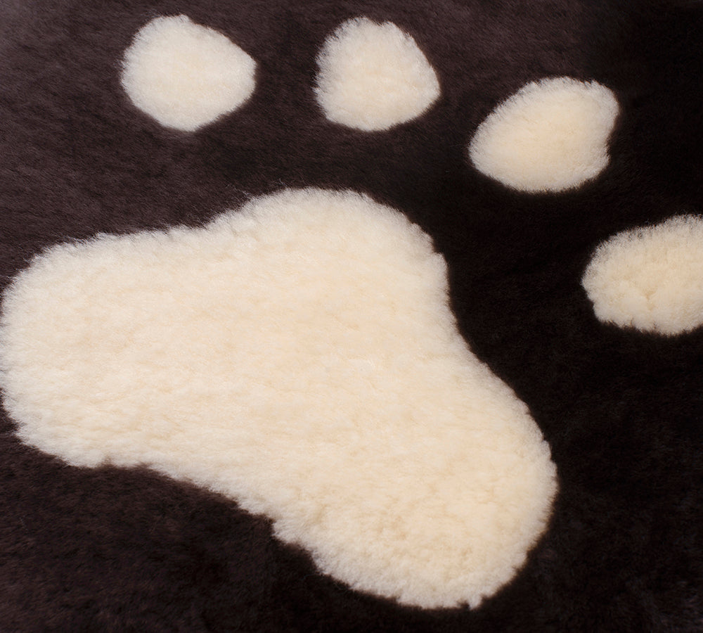 Round Wool Cushion 40cmx40cm UGG AUSTRALIAN SHEPHERD