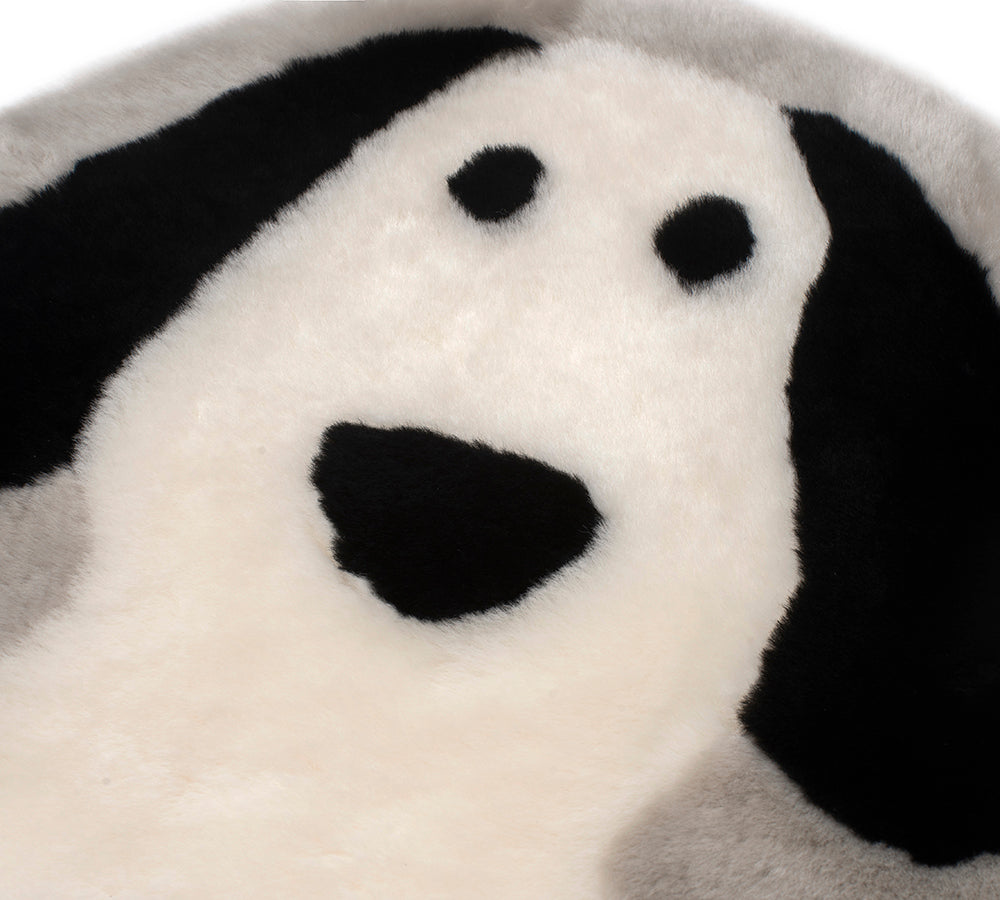 Round Wool Cushion 40cmx40cm UGG AUSTRALIAN SHEPHERD