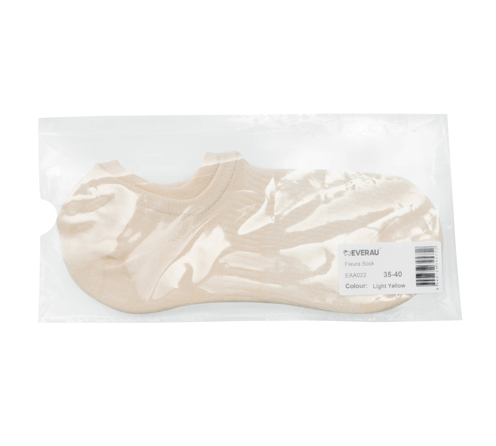 EVERAU® Cotton Ankle Fleura Sock