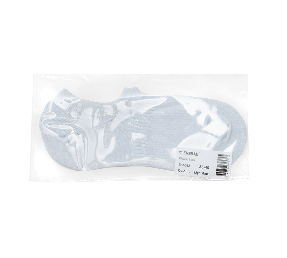 EVERAU® Cotton Ankle Fleura Sock