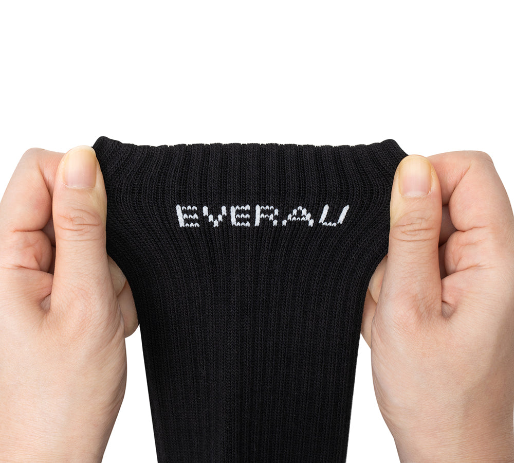 EVERAU® Cotton Crew Mistone Sock