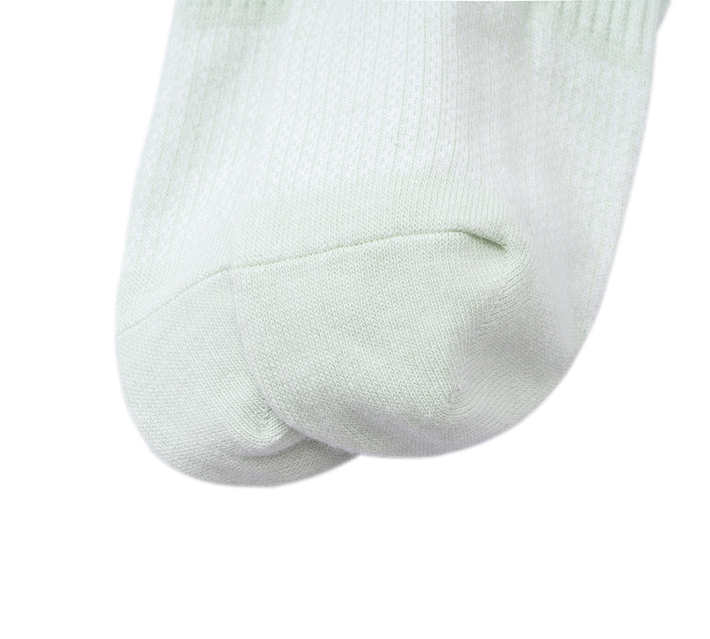 EVERAU® Cotton Ankle Fleura Sock