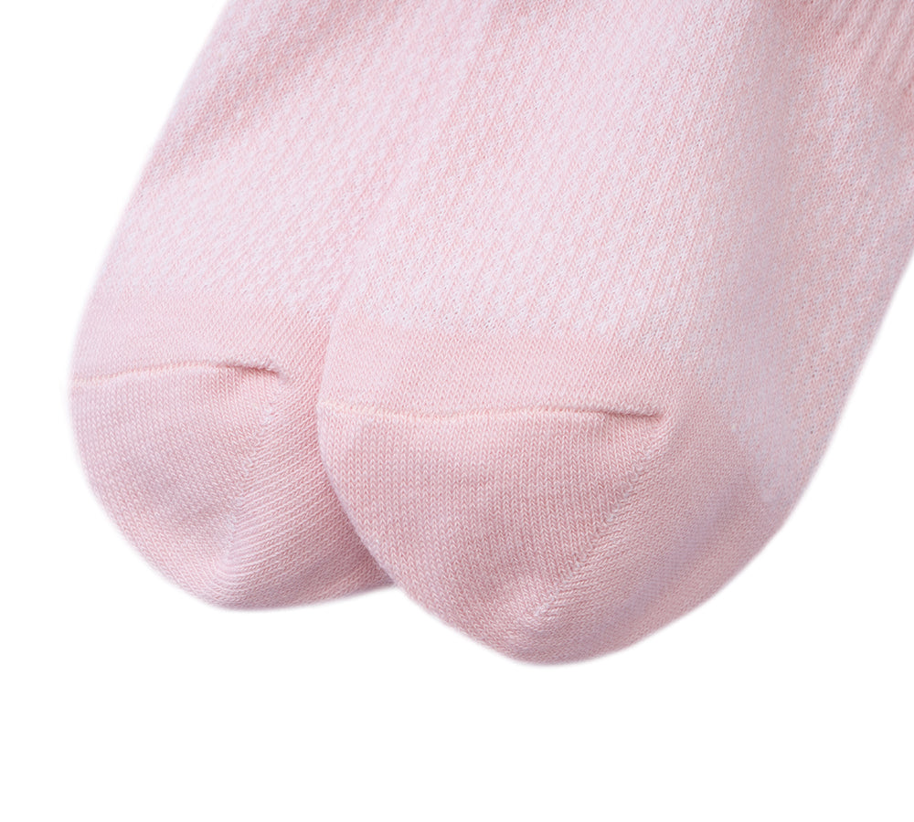 EVERAU® Cotton Ankle Fleura Sock