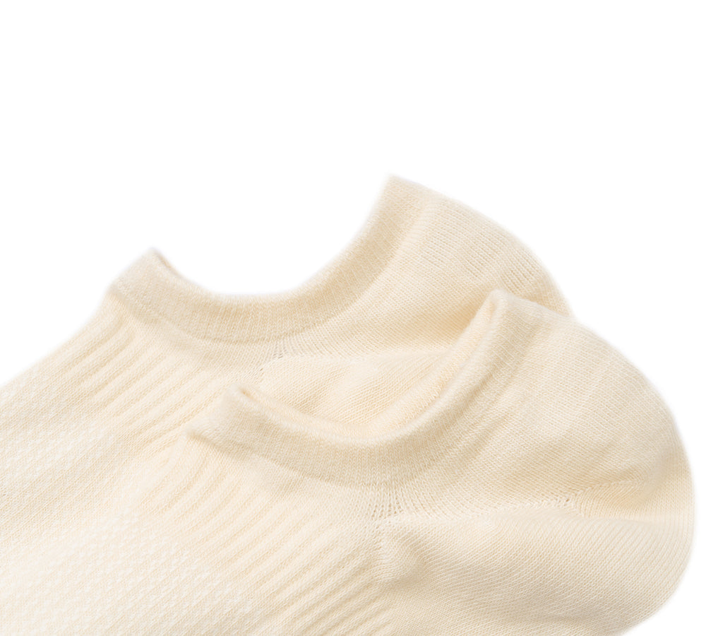 EVERAU® Cotton Ankle Fleura Sock