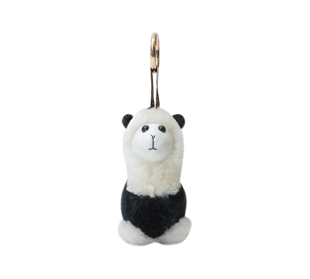 AUSTRALIAN SHEPHERD® UGG Keychain Fluffy Alpaca MooMoo