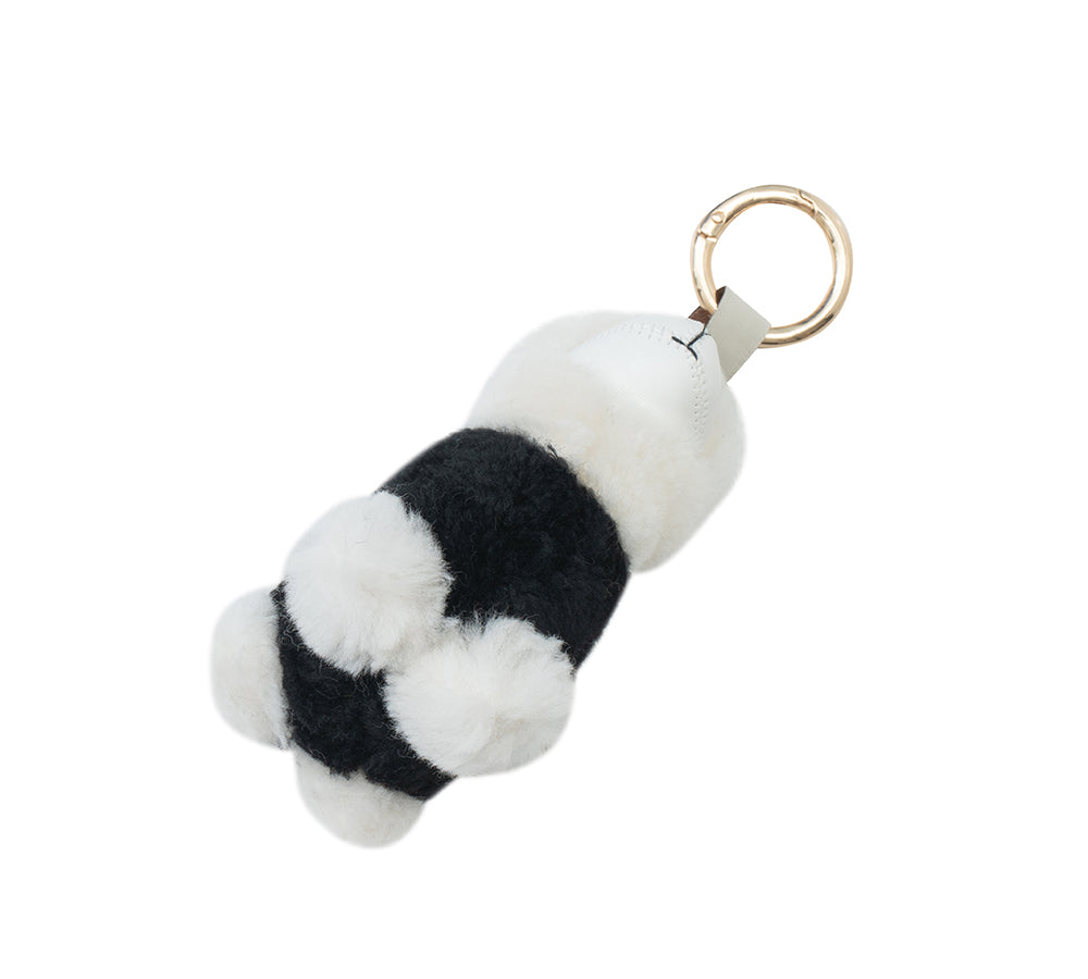 AUSTRALIAN SHEPHERD® UGG Keychain Fluffy Alpaca MooMoo