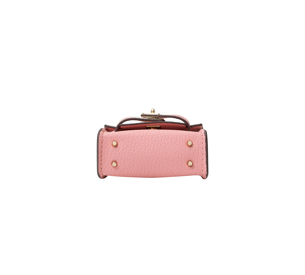 AUSTRALIAN SHEPHERD® Leather-Look Mini Purse Keyring Earpods Case