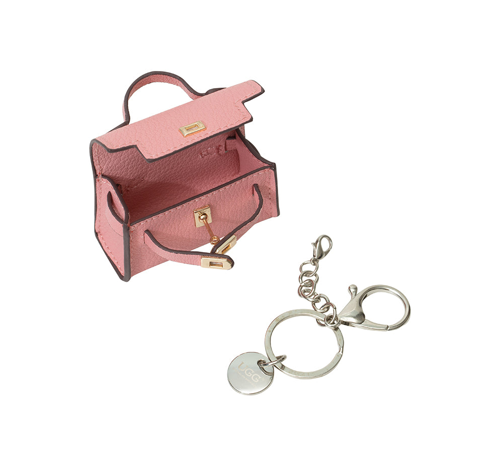 AUSTRALIAN SHEPHERD® Leather-Look Mini Purse Keyring Earpods Case
