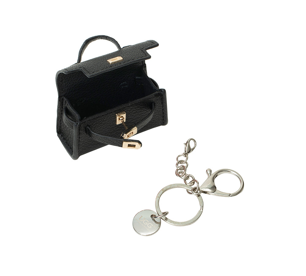AUSTRALIAN SHEPHERD® Leather-Look Mini Purse Keyring Earpods Case