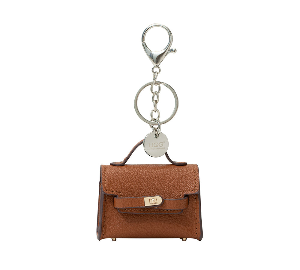 AUSTRALIAN SHEPHERD® Leather-Look Mini Purse Keyring Earpods Case