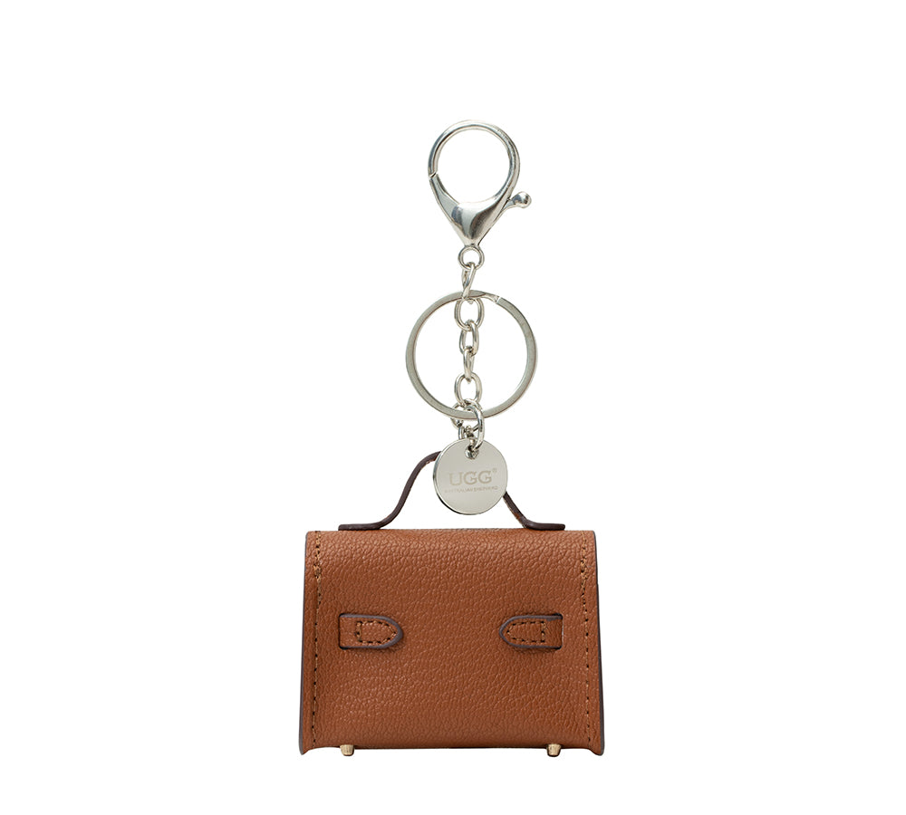 AUSTRALIAN SHEPHERD® Leather-Look Mini Purse Keyring Earpods Case