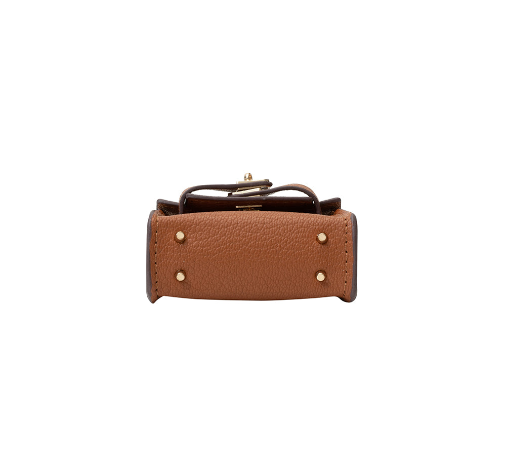 AUSTRALIAN SHEPHERD® Leather-Look Mini Purse Keyring Earpods Case