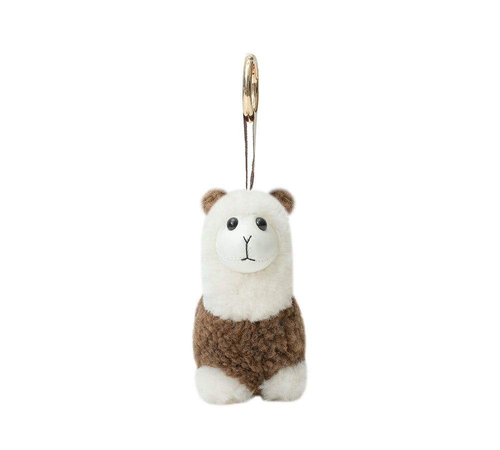 AUSTRALIAN SHEPHERD® UGG Keychain Fluffy Alpaca MooMoo
