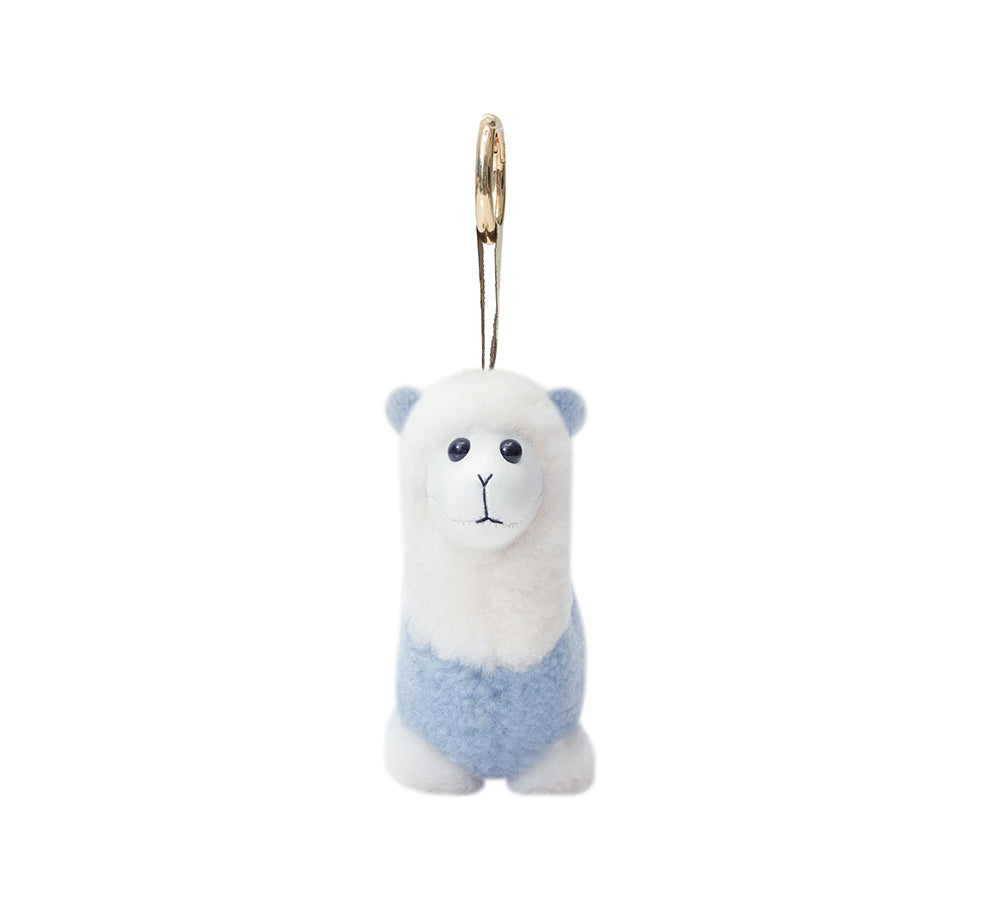 AUSTRALIAN SHEPHERD® UGG Keychain Fluffy Alpaca MooMoo