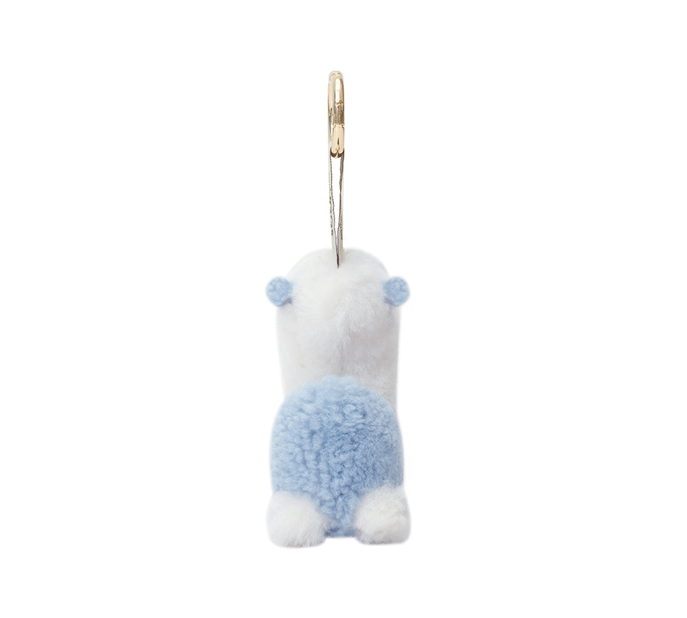 AUSTRALIAN SHEPHERD® UGG Keychain Fluffy Alpaca MooMoo