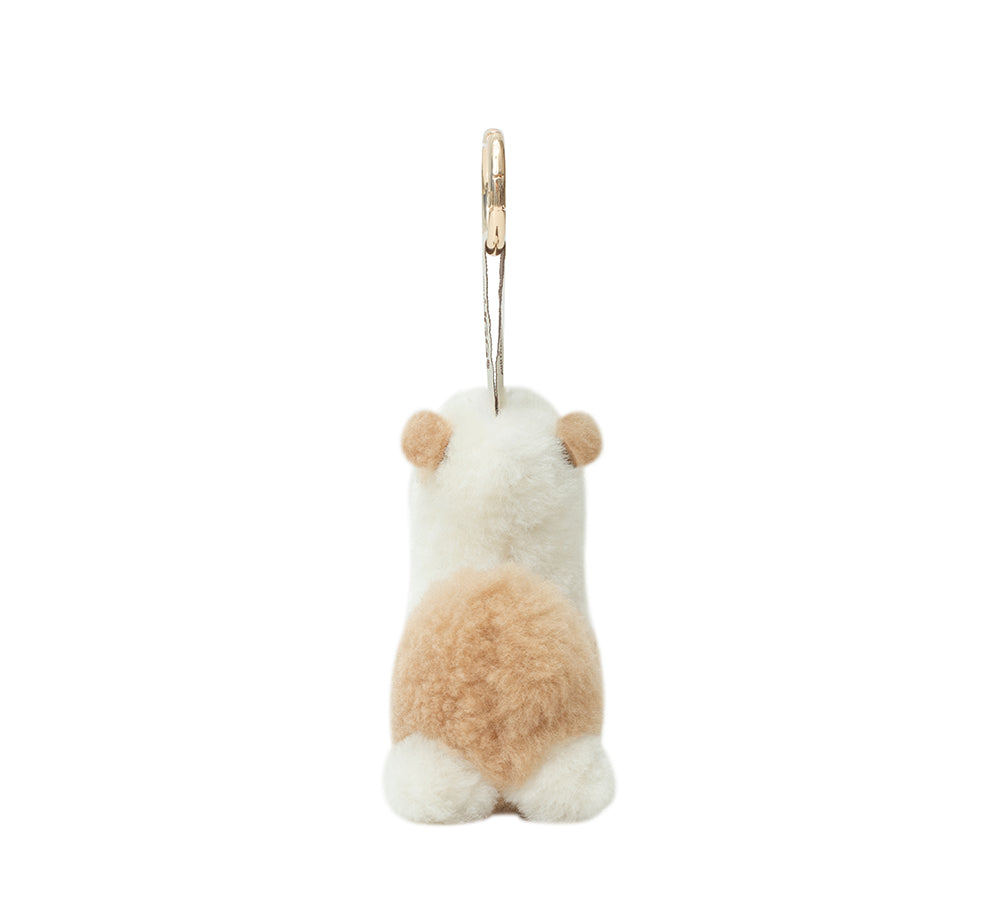 AUSTRALIAN SHEPHERD® UGG Keychain Fluffy Alpaca MooMoo