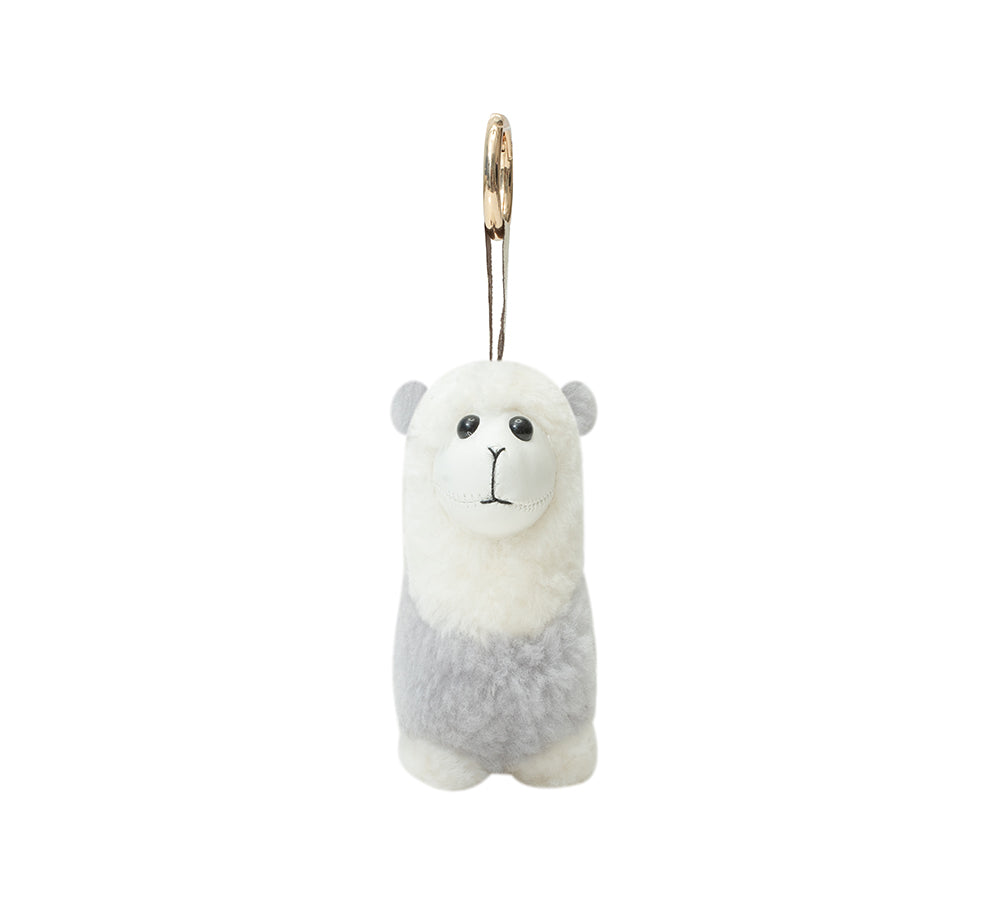 AUSTRALIAN SHEPHERD® UGG Keychain Fluffy Alpaca MooMoo