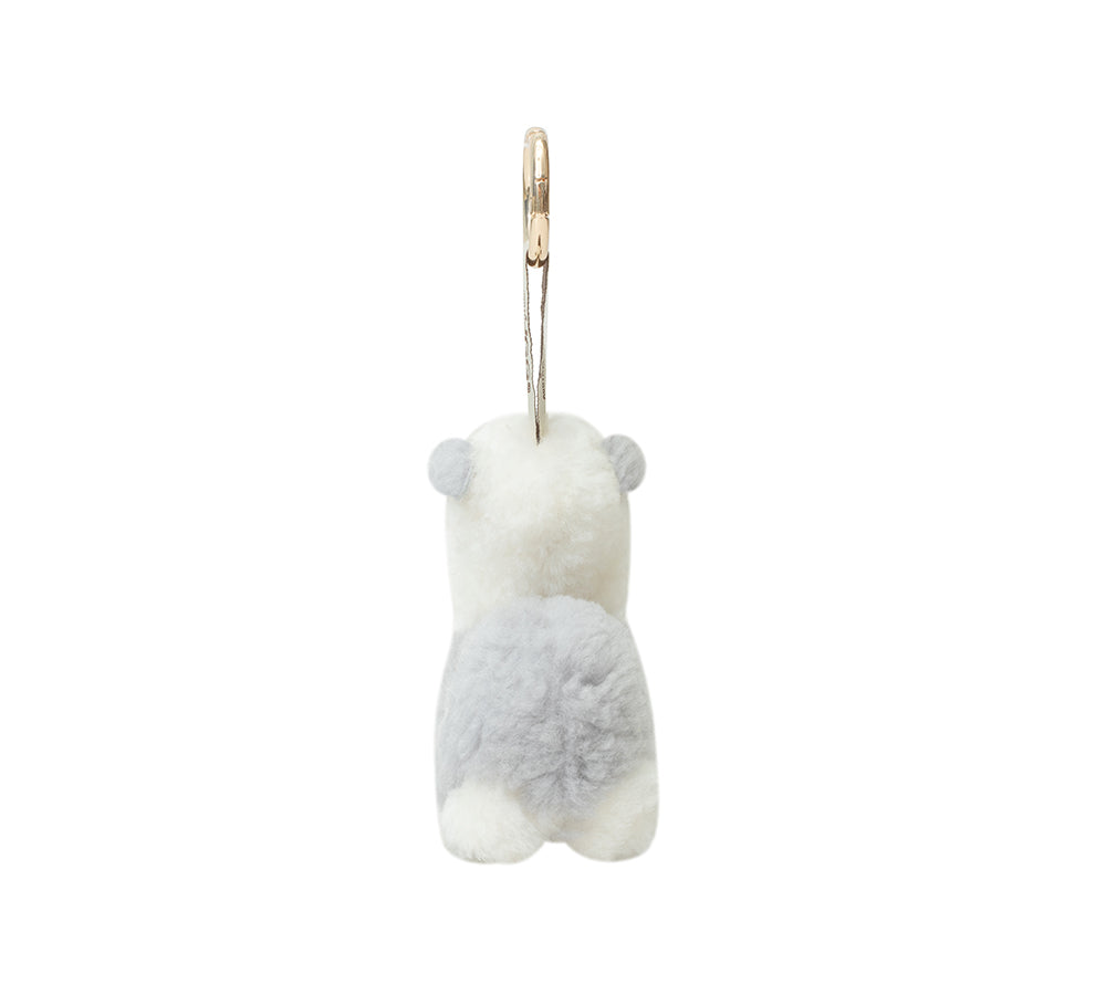 AUSTRALIAN SHEPHERD® UGG Keychain Fluffy Alpaca MooMoo