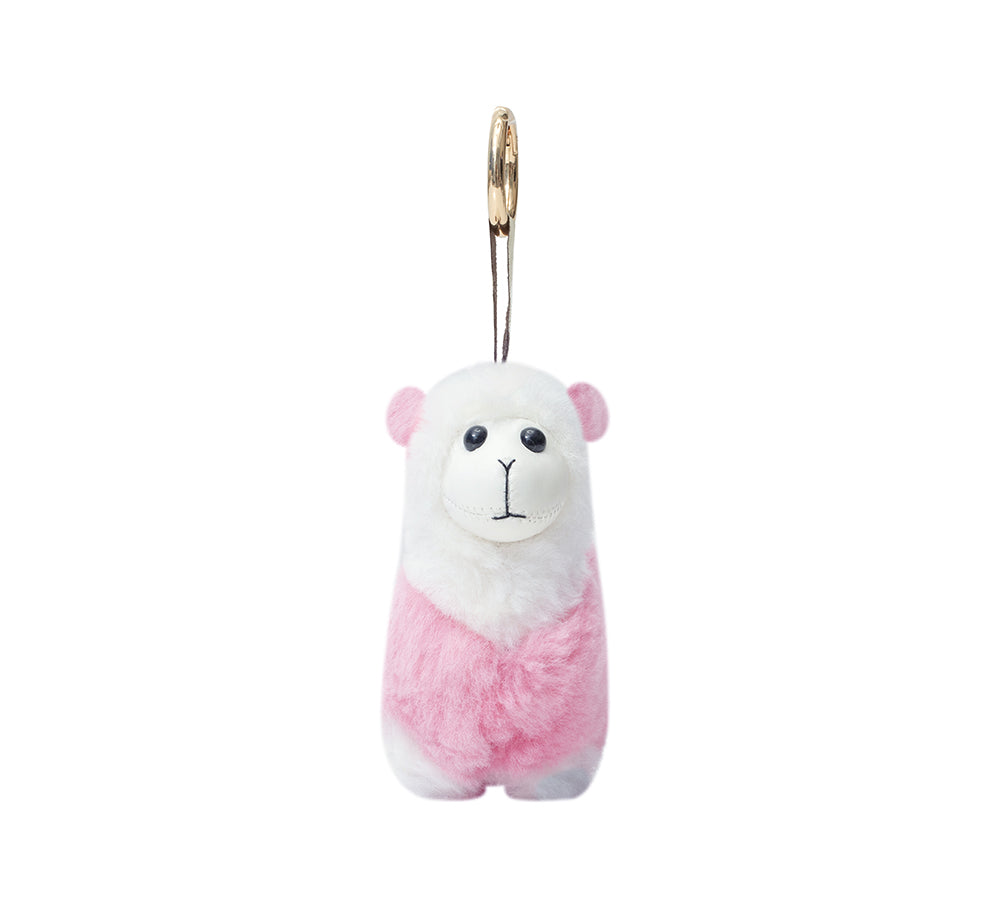 AUSTRALIAN SHEPHERD® UGG Keychain Fluffy Alpaca MooMoo