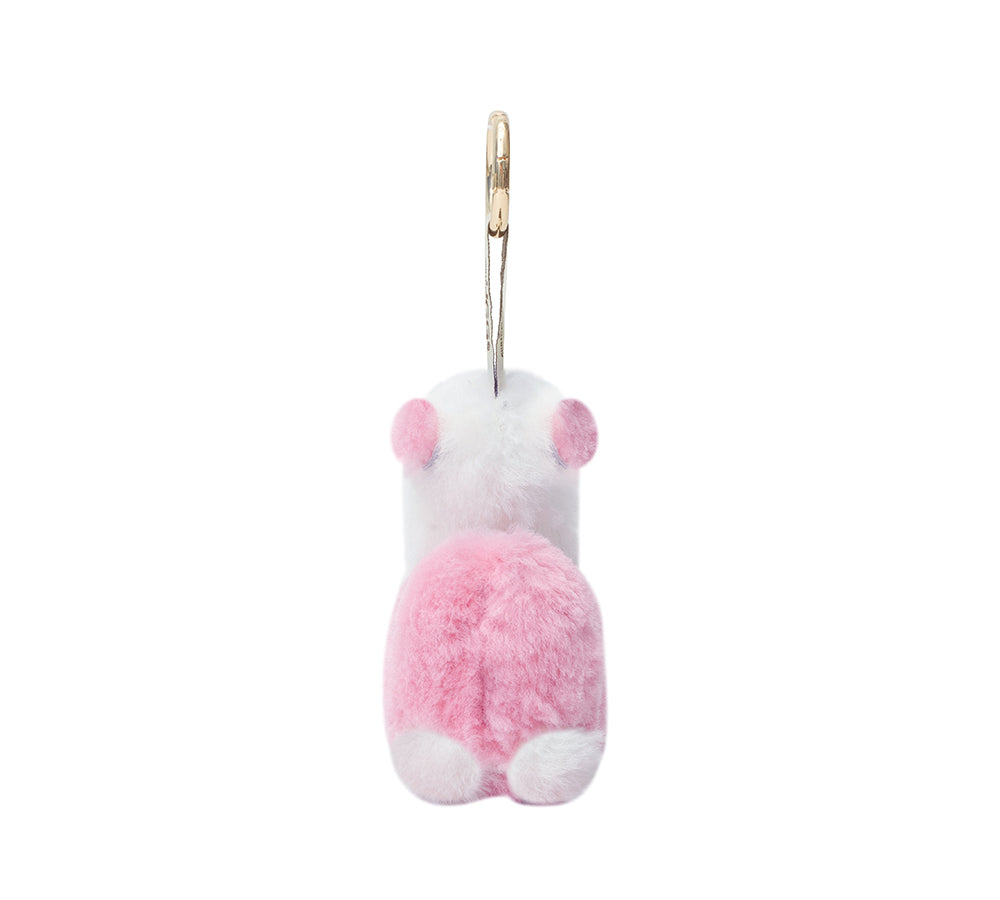 AUSTRALIAN SHEPHERD® UGG Keychain Fluffy Alpaca MooMoo