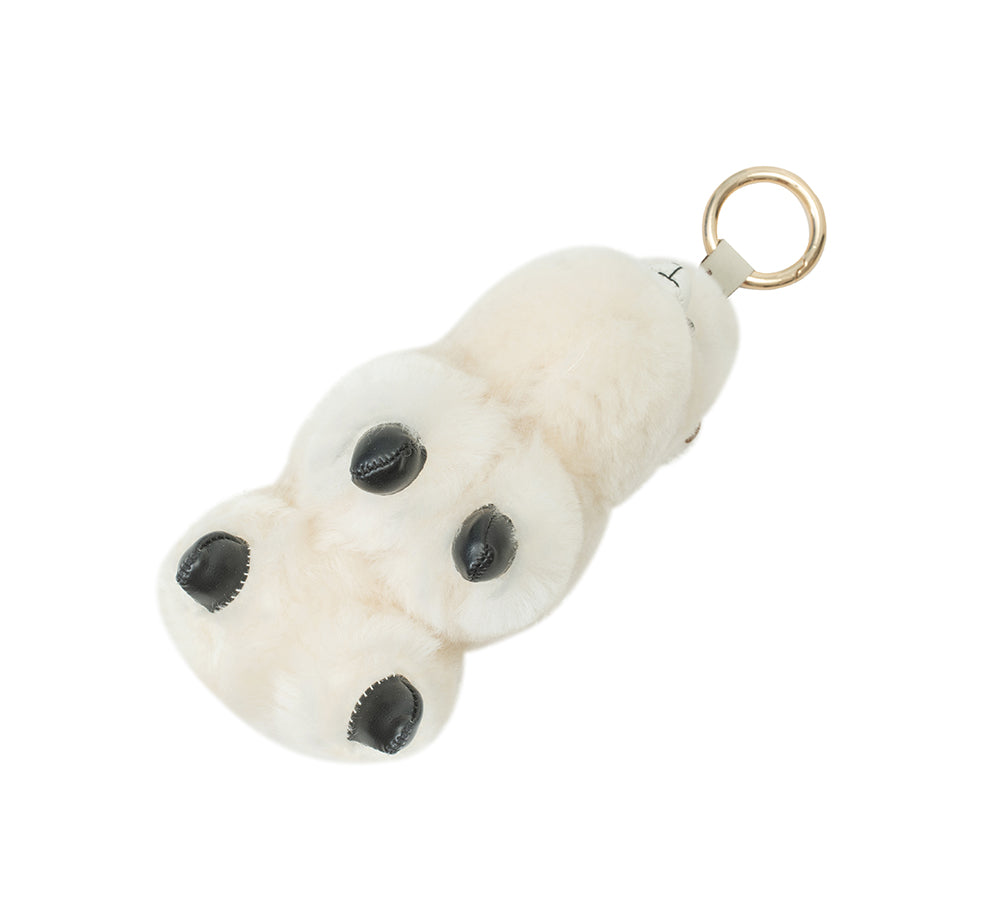 AUSTRALIAN SHEPHERD® UGG Keychain Fluffy Camel Twooly