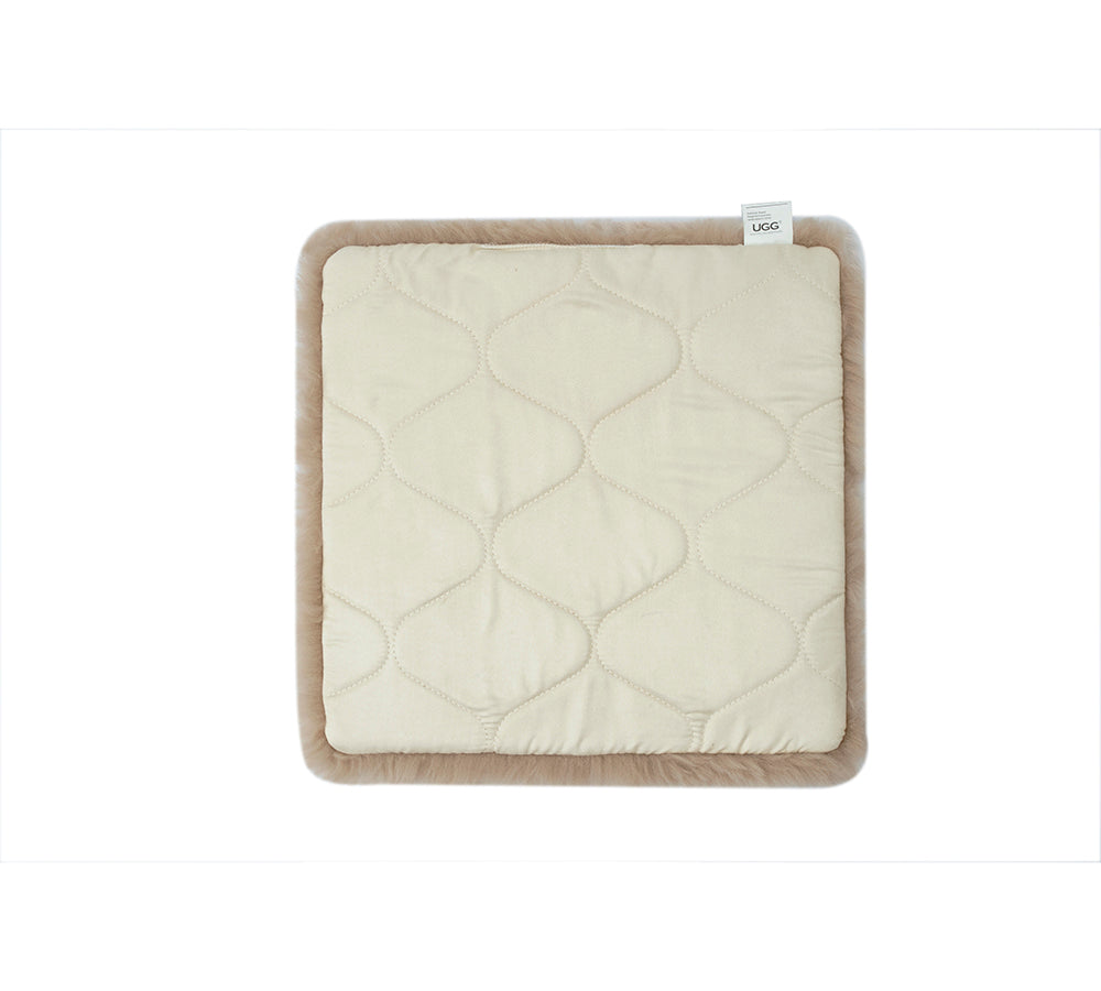 AUSTRALIAN SHEPHERD® Square Australian Wool Cushion 40cmx40cm UGG AUSTRALIAN SHEPHERD