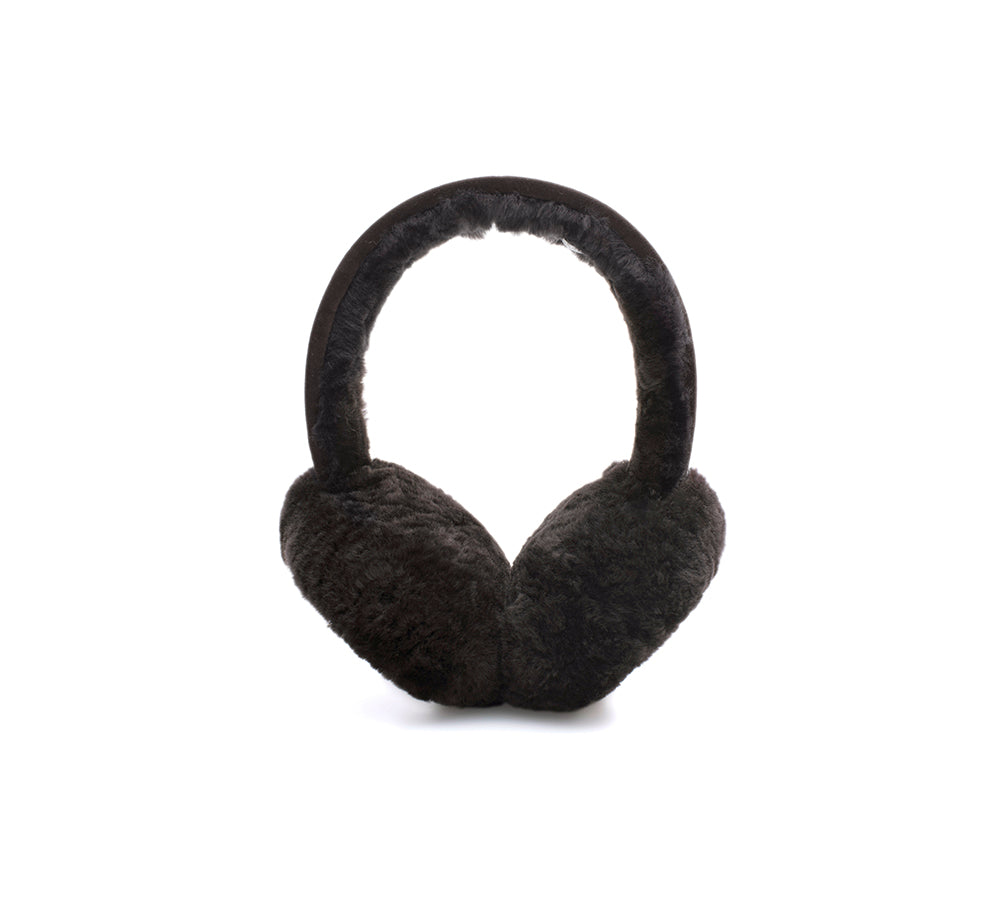 AUSTRALIAN SHEPHERD® Adjustable Sheepskin Wool Connie Earmuff